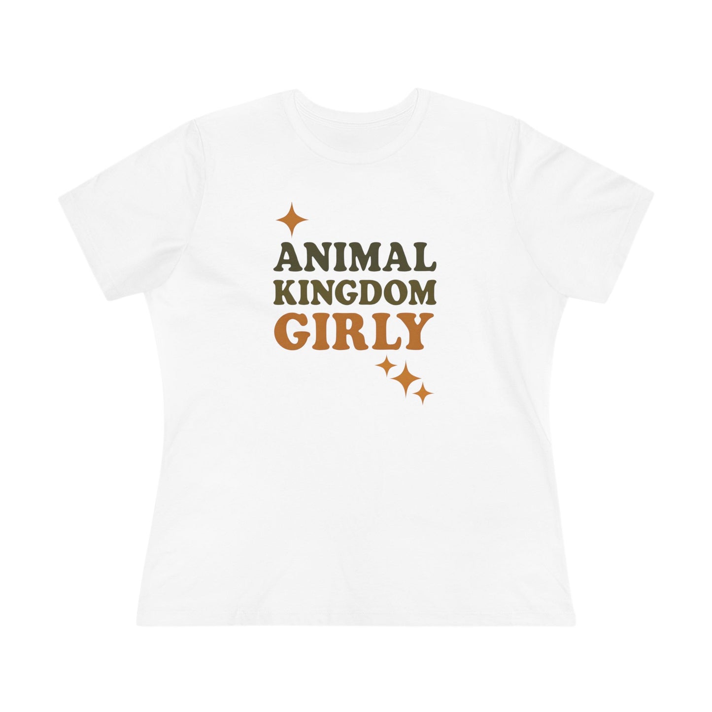 Nature's Girly Women's Cotton Tee, Cute T-Shirt, Nature Lover Shirt, Gift for Wildlife Enthusiasts, Casual Outfit