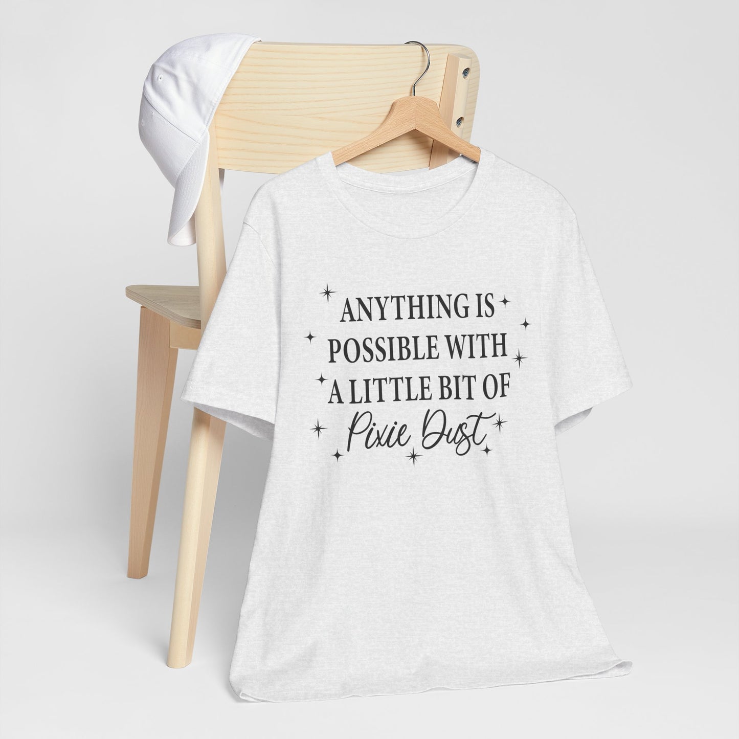 Magical Inspiration Tee, Unisex Shirt for Dreamers, Perfect Gift for Birthdays, Fairy Theme Tee, Positive Quote Apparel