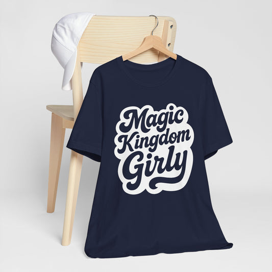 Main Street Girly Tee - Unisex Short Sleeve Shirt, Playful Graphic Tee, Gift for Theme Park Lovers, Summer Wear, Unique T-Shirt