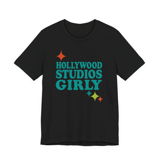 Hollywood Girly T-Shirt, Trendy Tee for Young Adults, Casual Wear, Gift for Theme Park Lovers, Summer Fashion