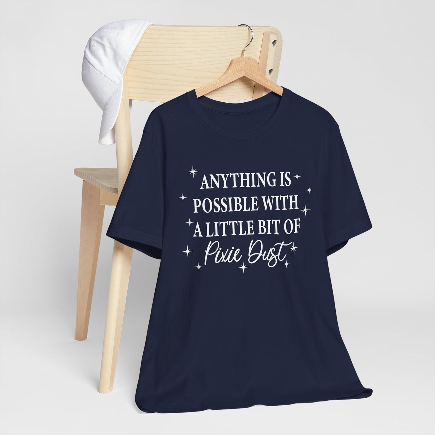 Magical Inspiration Tee, Unisex Shirt for Dreamers, Perfect Gift for Birthdays, Fairy Theme Tee, Positive Quote Apparel