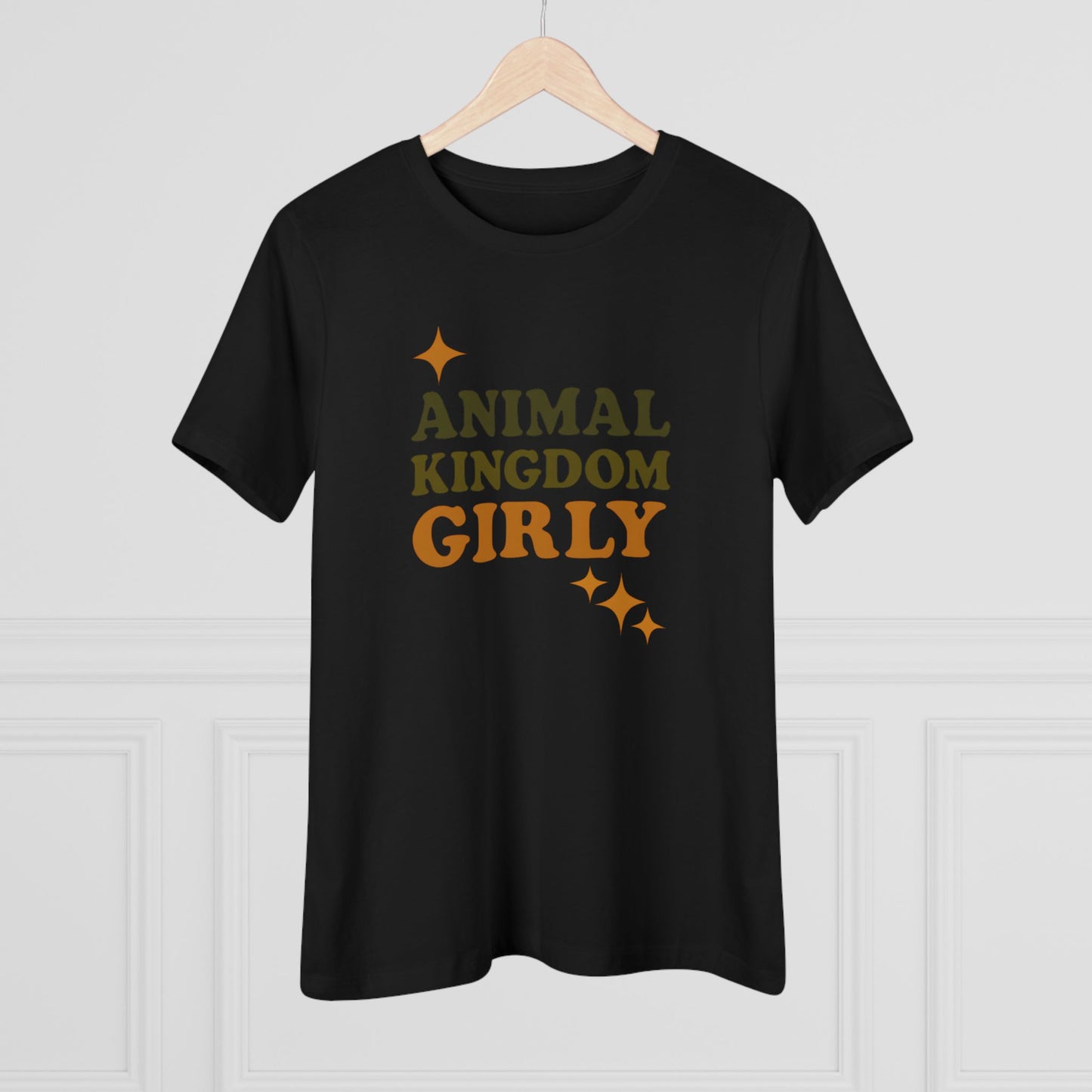 Nature's Girly Women's Cotton Tee, Cute T-Shirt, Nature Lover Shirt, Gift for Wildlife Enthusiasts, Casual Outfit