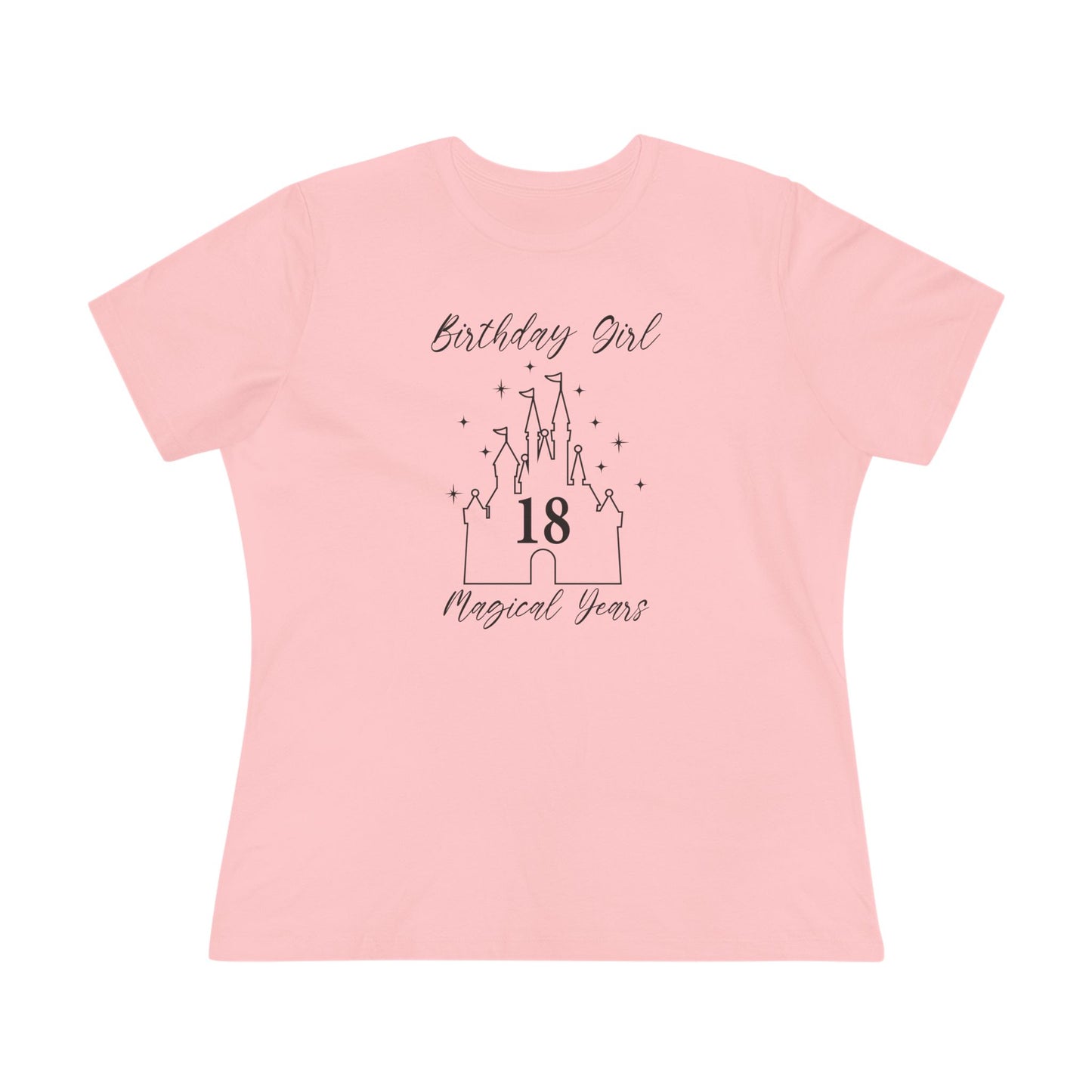 Magical 18th Birthday Girl Tee | Fun Cotton Shirt for Celebrations, Castle Lover Tee, Birthday Gift, Party Outfit, Casual Wear, Gift for Her