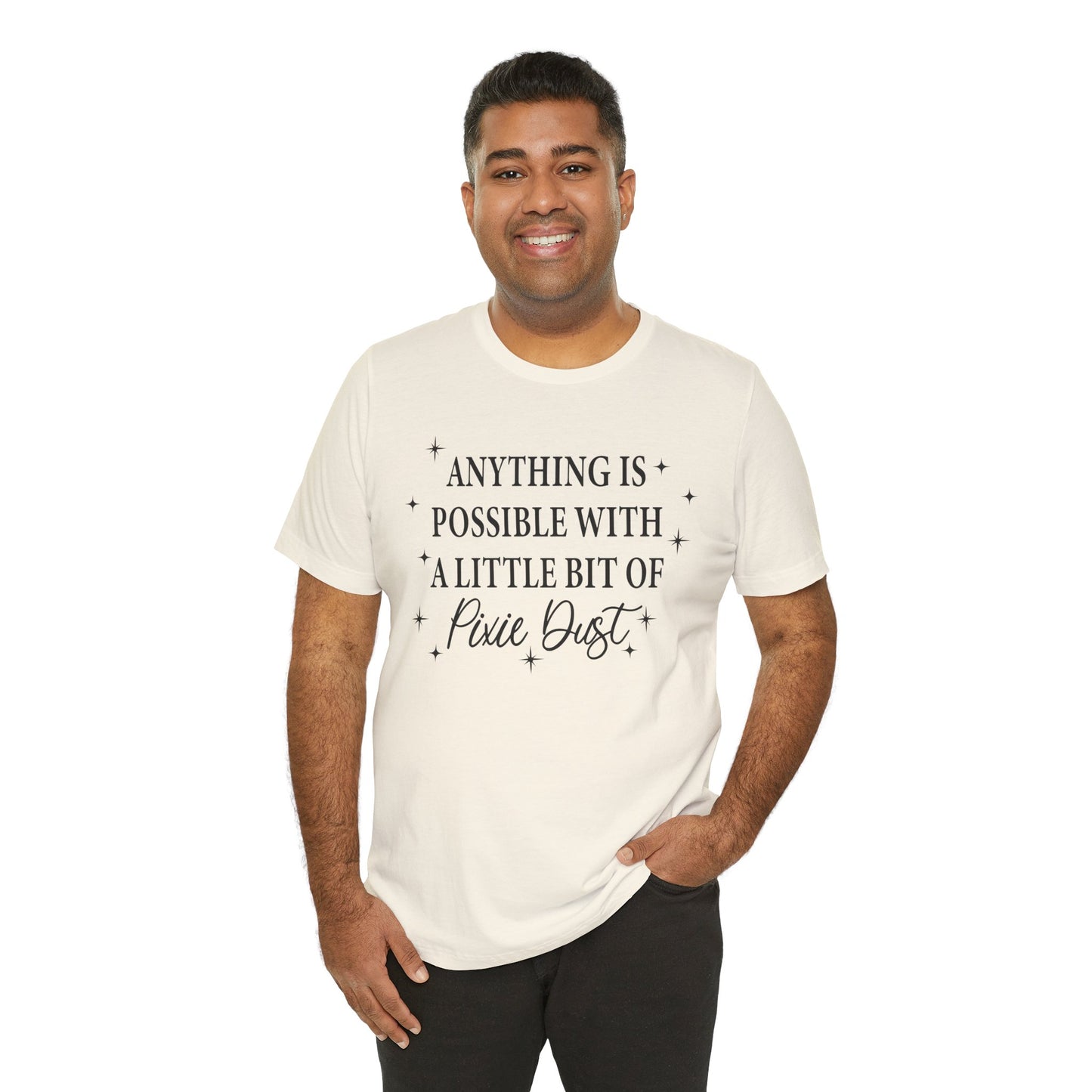 Magical Inspiration Tee, Unisex Shirt for Dreamers, Perfect Gift for Birthdays, Fairy Theme Tee, Positive Quote Apparel