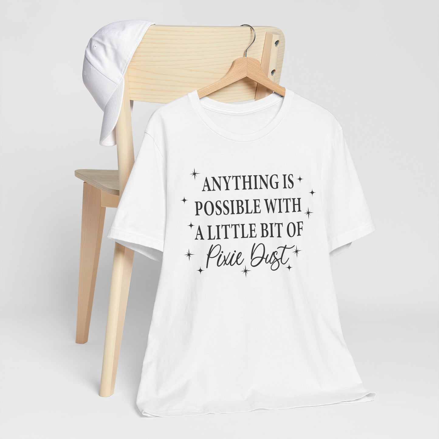 Magical Inspiration Tee, Unisex Shirt for Dreamers, Perfect Gift for Birthdays, Fairy Theme Tee, Positive Quote Apparel