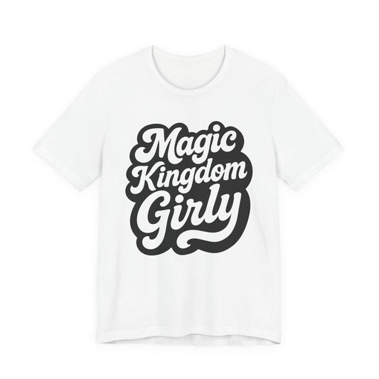 Main Street Girly Tee - Unisex Short Sleeve Shirt, Playful Graphic Tee, Gift for Theme Park Lovers, Summer Wear, Unique T-Shirt