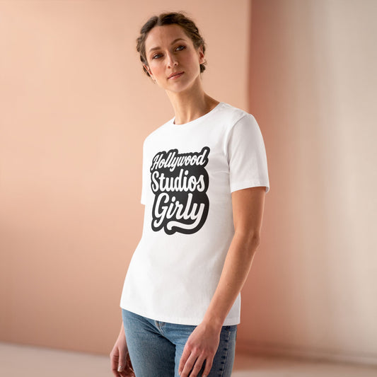 Hollywood Girly Women's Cotton Tee - Casual, Trendy, Gift, Summer, Graphic T-Shirt