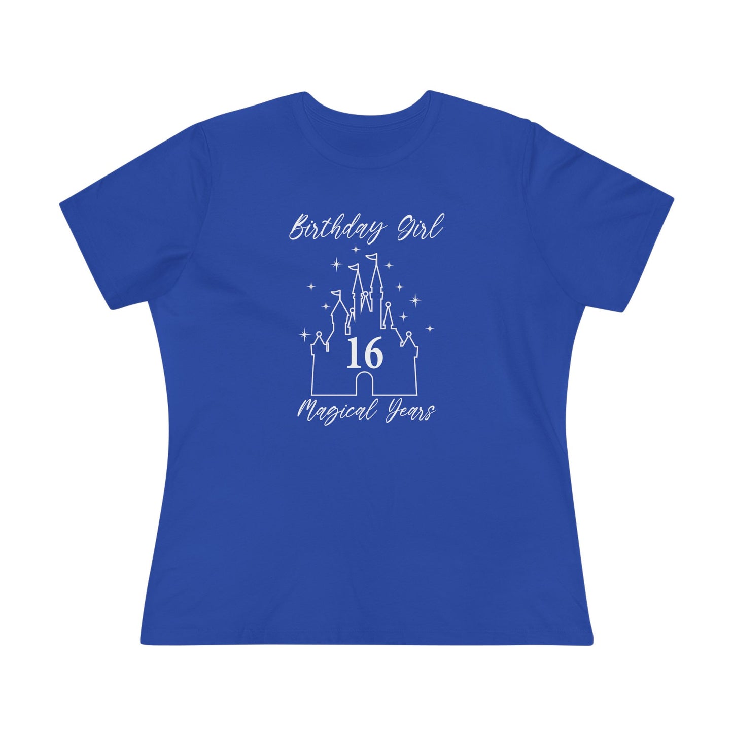 Magical 16th Birthday Girl Tee | Fun Cotton Shirt for Celebrations, Birthday Gift, Party Outfit, Casual Wear, Castle Lover Tee