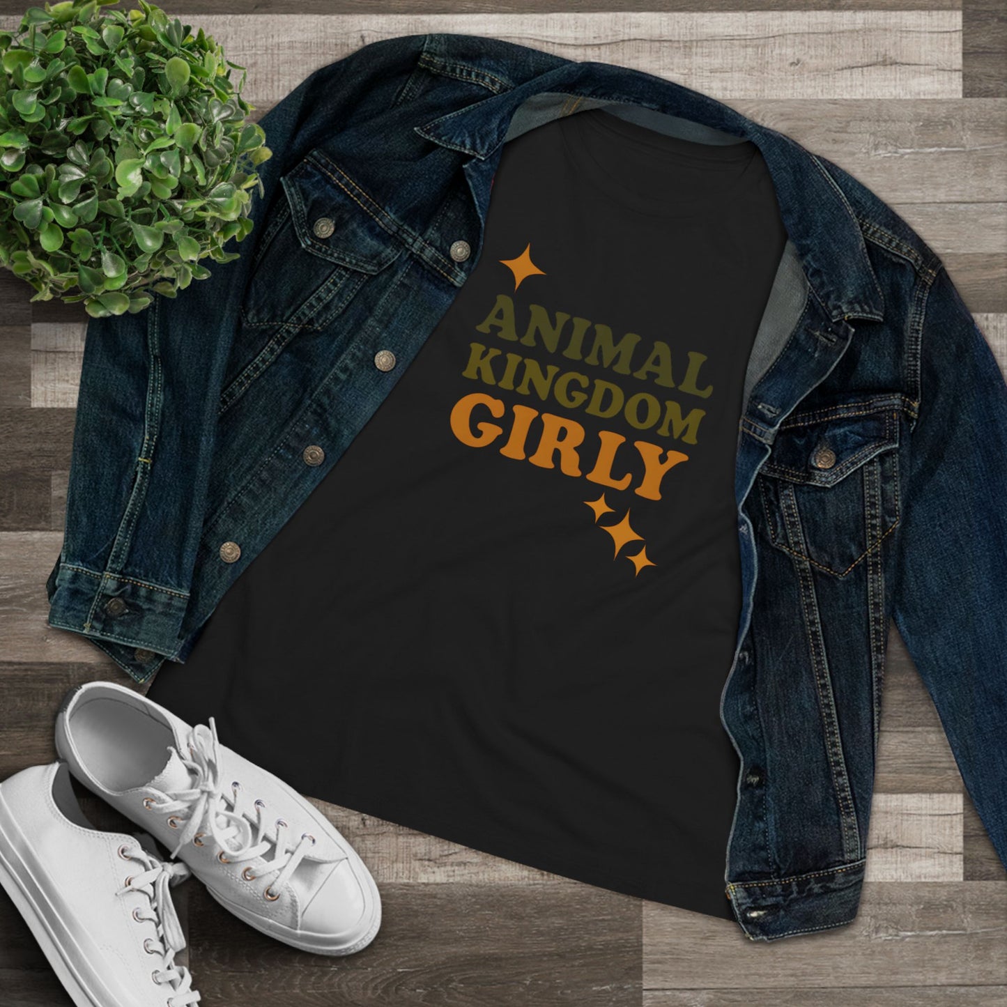 Nature's Girly Women's Cotton Tee, Cute T-Shirt, Nature Lover Shirt, Gift for Wildlife Enthusiasts, Casual Outfit