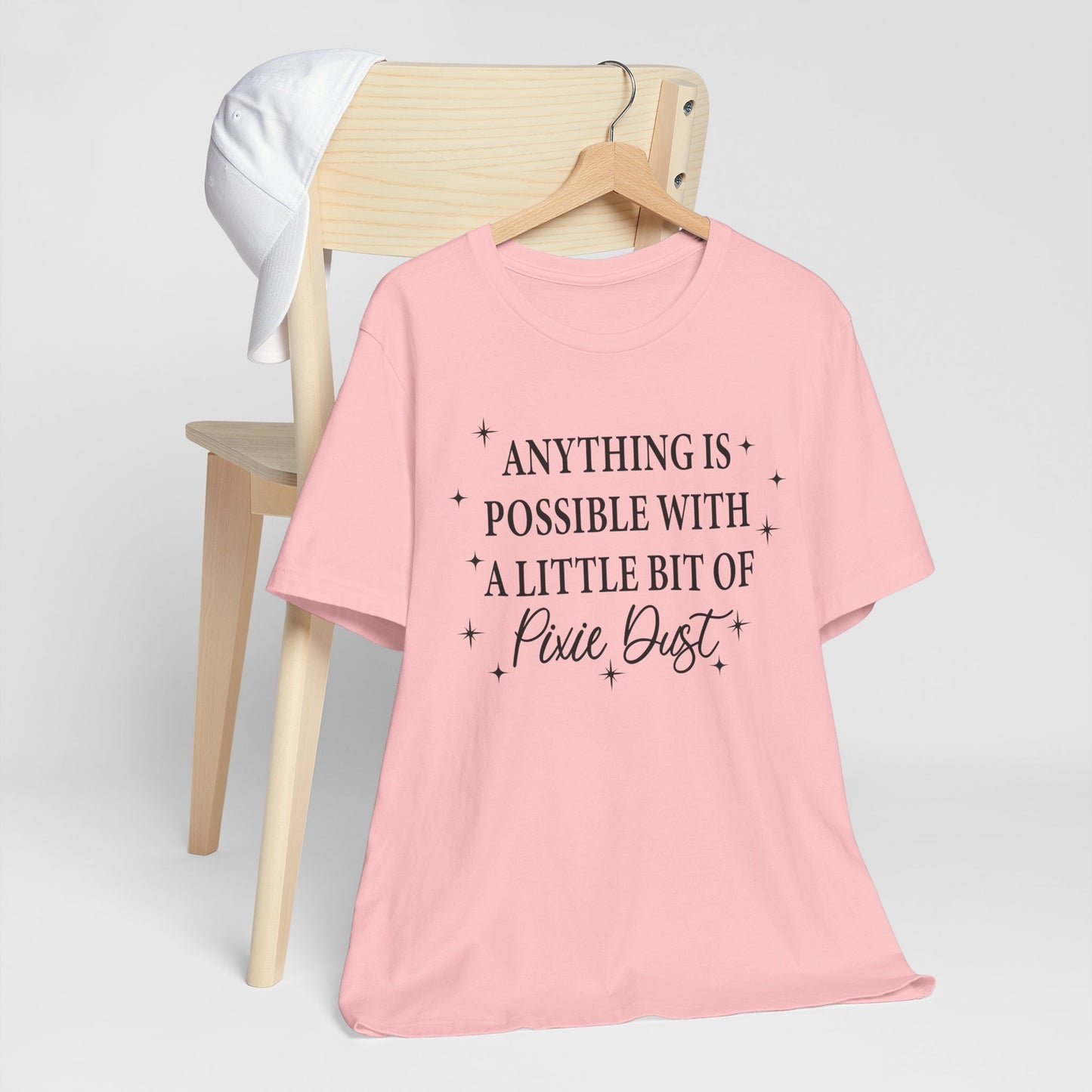 Magical Inspiration Tee, Unisex Shirt for Dreamers, Perfect Gift for Birthdays, Fairy Theme Tee, Positive Quote Apparel