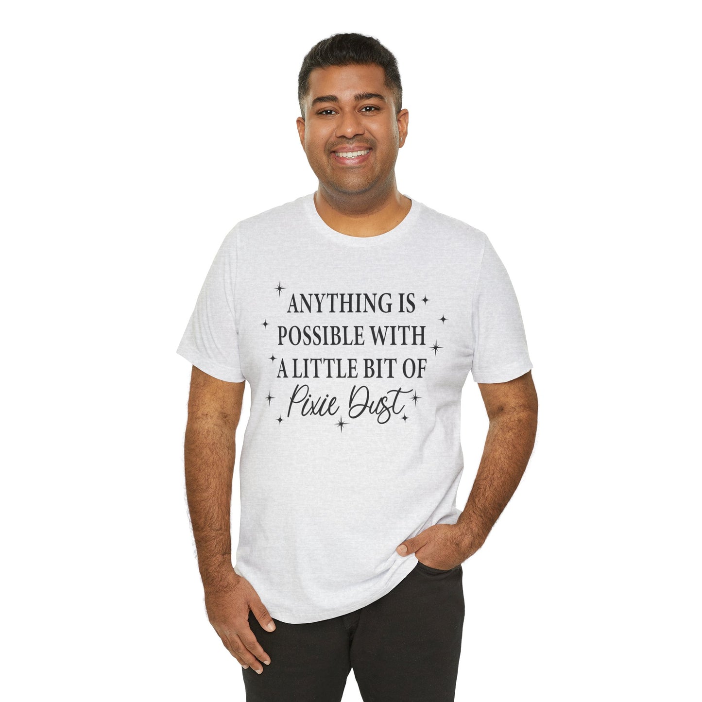 Magical Inspiration Tee, Unisex Shirt for Dreamers, Perfect Gift for Birthdays, Fairy Theme Tee, Positive Quote Apparel