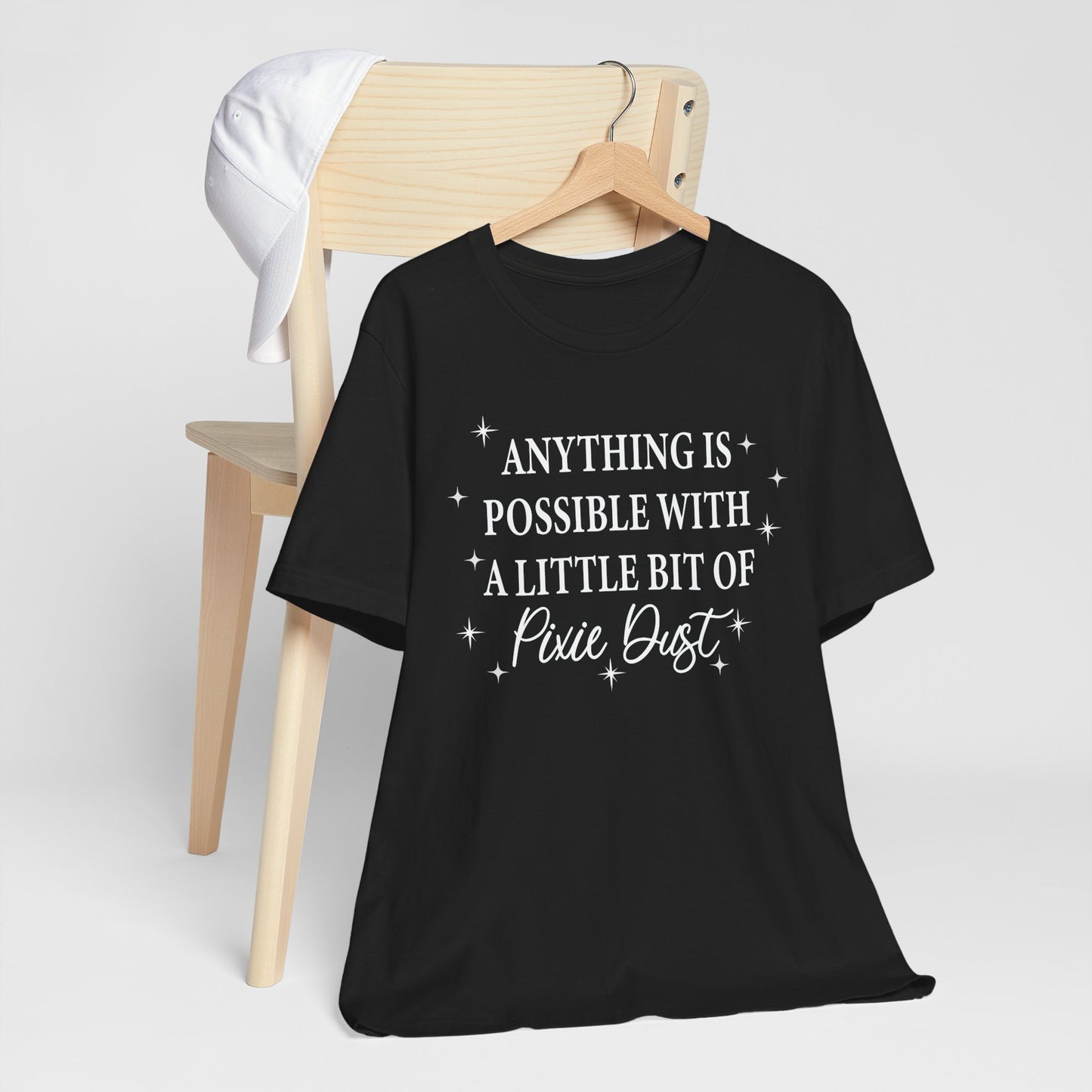 Magical Inspiration Tee, Unisex Shirt for Dreamers, Perfect Gift for Birthdays, Fairy Theme Tee, Positive Quote Apparel