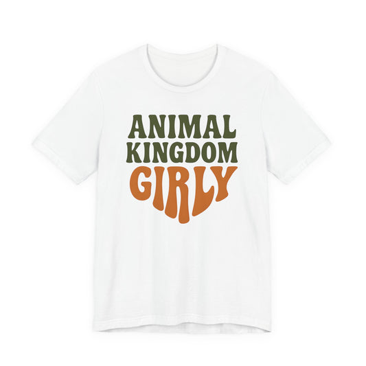 Nature's Kingdom Girly Tee - Unisex Jersey Short Sleeve Shirt, Cute Animal Graphic Tee, Nature Lovers Gift, Eco-Friendly Apparel, Fun [...]
