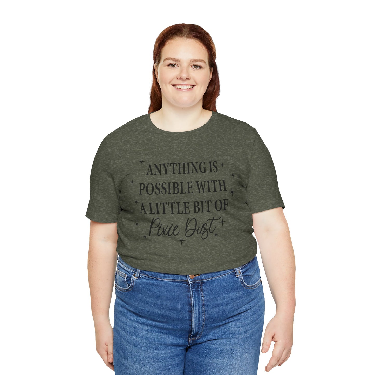 Magical Inspiration Tee, Unisex Shirt for Dreamers, Perfect Gift for Birthdays, Fairy Theme Tee, Positive Quote Apparel
