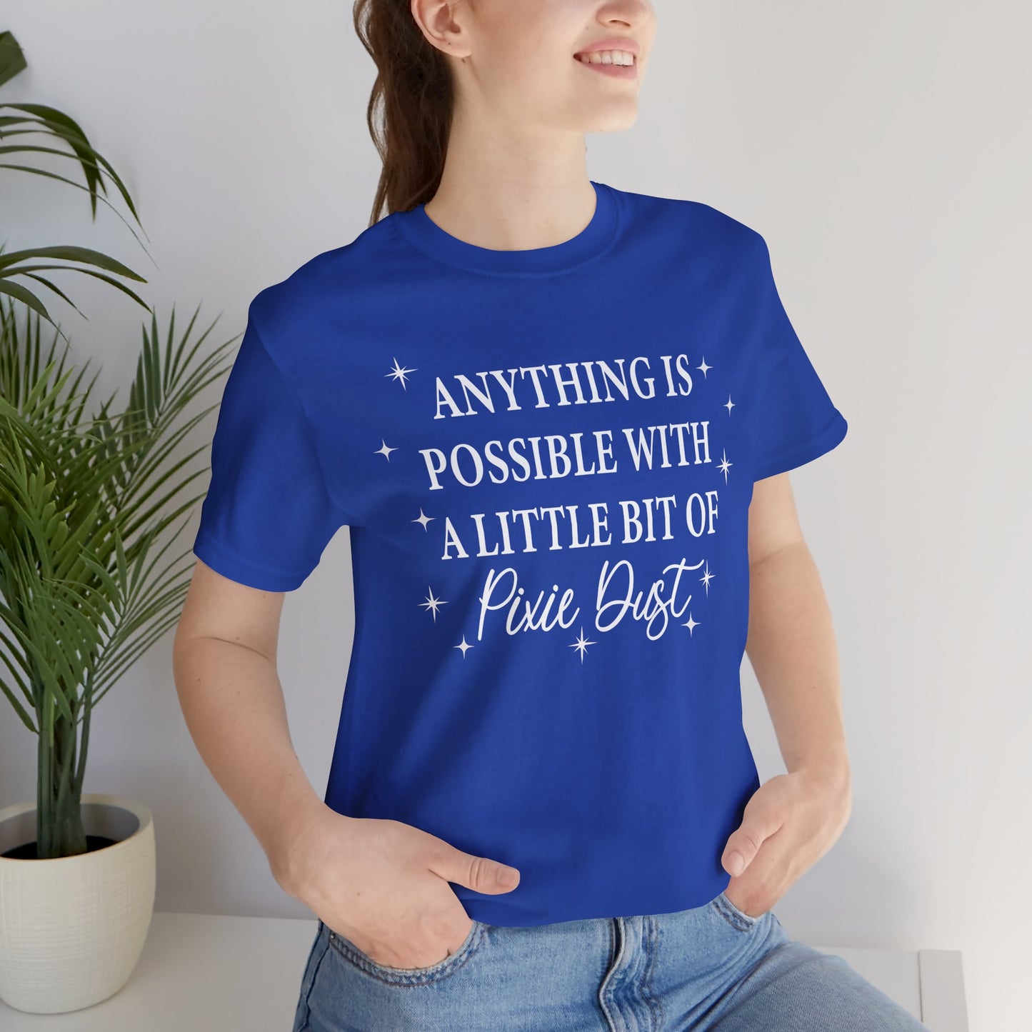 Magical Inspiration Tee, Unisex Shirt for Dreamers, Perfect Gift for Birthdays, Fairy Theme Tee, Positive Quote Apparel