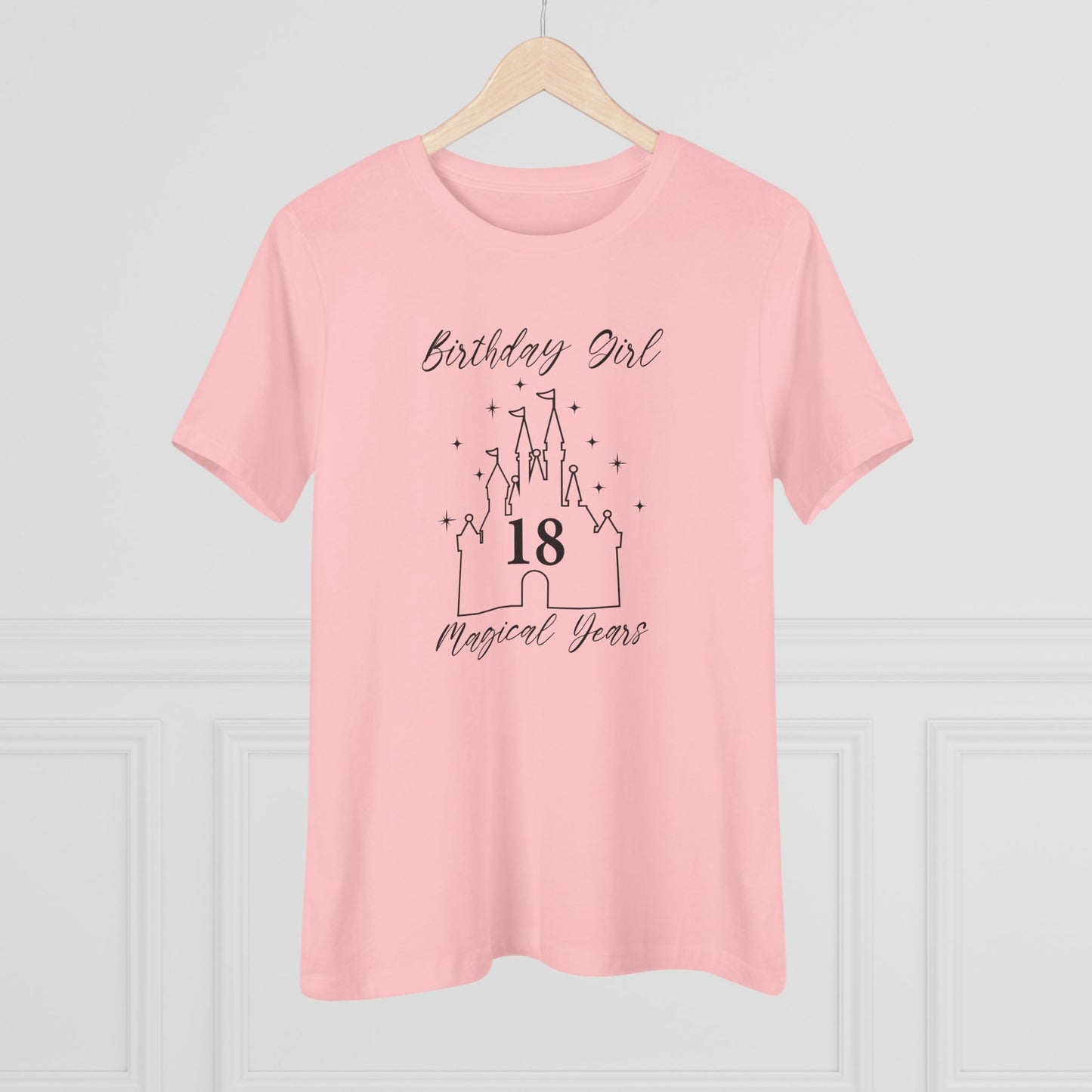 Magical 18th Birthday Girl Tee | Fun Cotton Shirt for Celebrations, Castle Lover Tee, Birthday Gift, Party Outfit, Casual Wear, Gift for Her